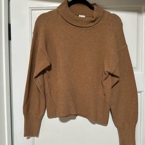 slightly cropped sweater